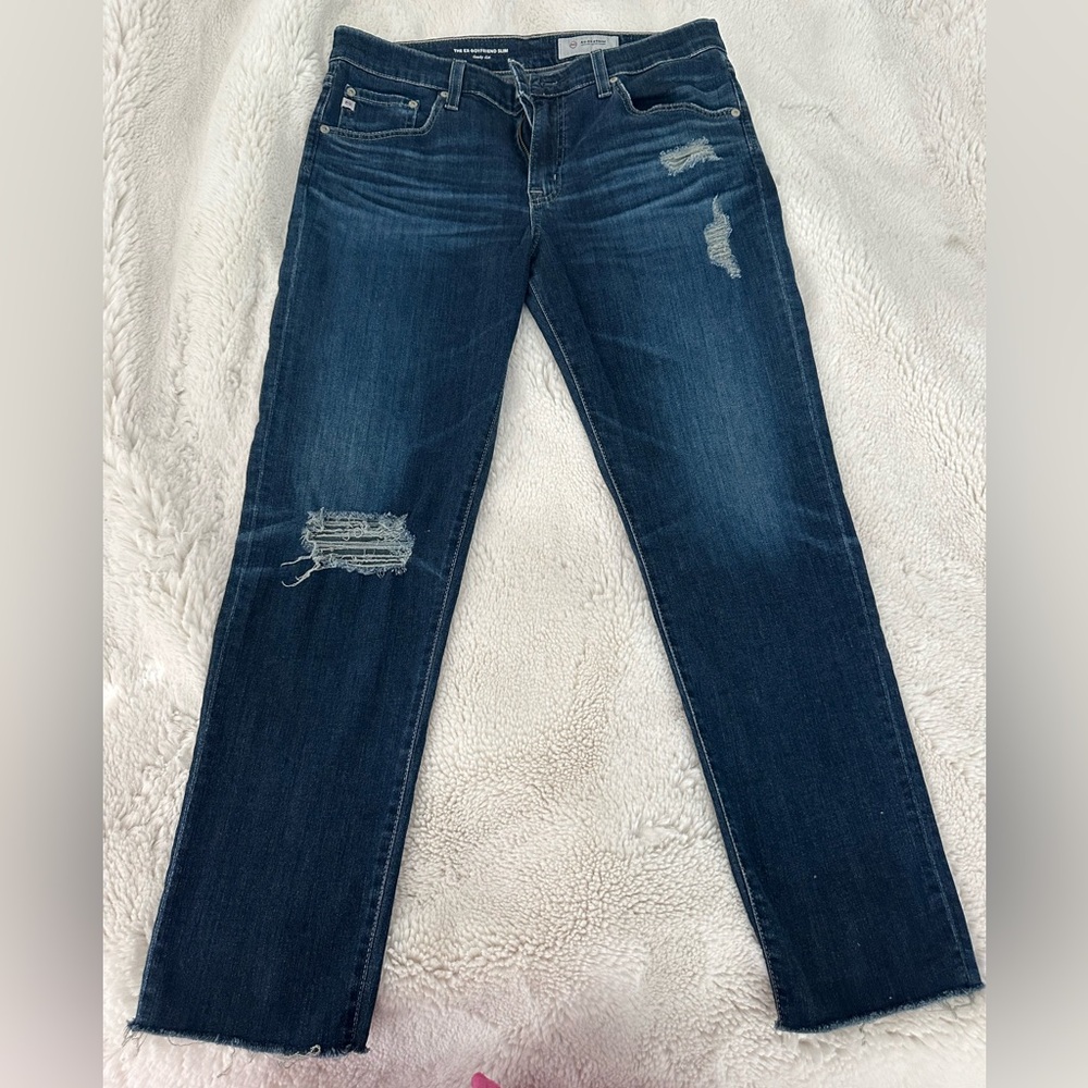 AG - Adriano  Goldchmied -The "Ex-Boyfriend Slouchy Slim” size 30R